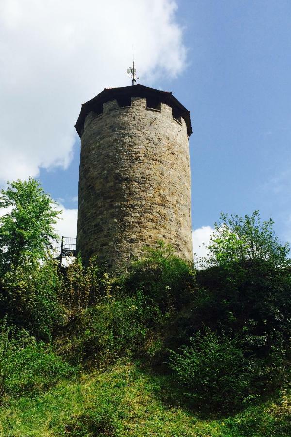 Kleines Ferienhaus zu Füßen des Rennsteigs Ruhla Exterior foto